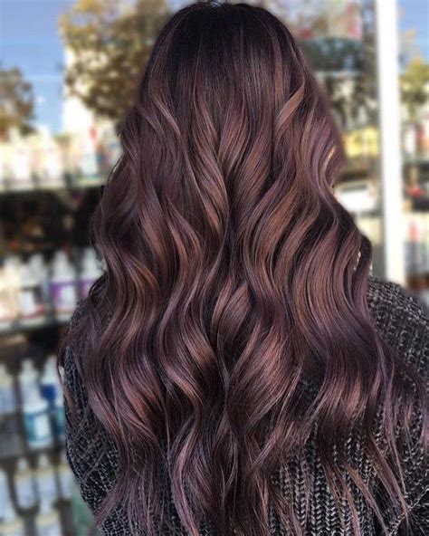 Chocolate Lilac Hair Ist Die Neue Trendhaarfarbe Auf Instagram Wir