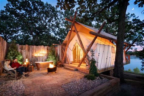 The branson stagecoach campground is perfectly located just minutes from area attractions; Glamping Unit | Big Cedar Lodge