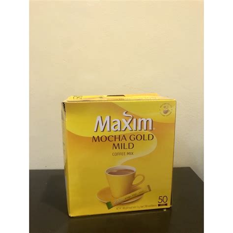 Maxim Mocha Gold Mild Coffee Mix Shopee Philippines