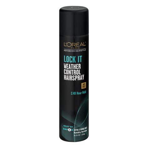 Save On Loreal Paris Advanced Hairstyle Lock It Weather Control