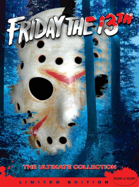 Friday The 13th The Ultimate Collection 8 Disc Limited Edition Dvd Set