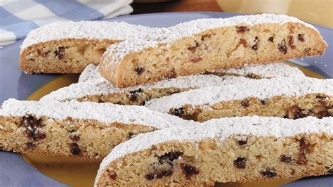 I have compiled an alphabetic list of biscotti by flavor or ingredient. Cranberry Biscotti recipe from Pillsbury.com