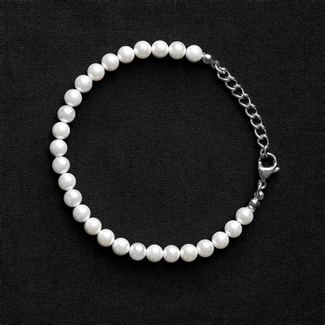 Discover 80 Silver And Pearl Bracelet Vn