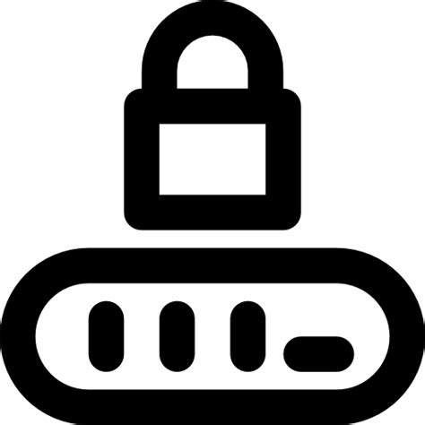 Pin Code Free Security Icons