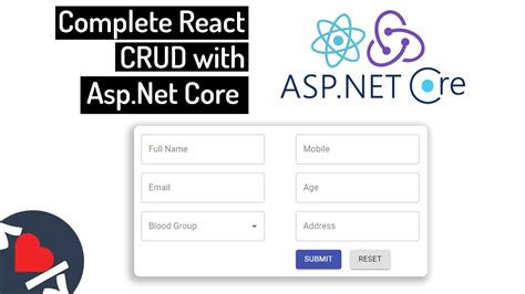 Complete React CRUD with Asp Net Core Web API Full Stack Tutorial hướng dẫn react native