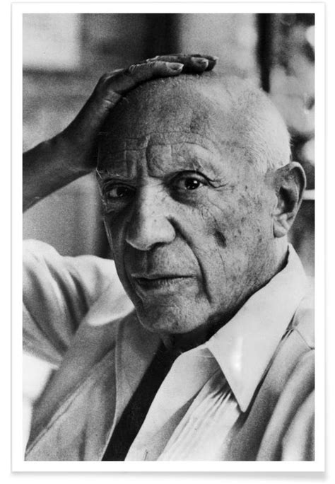 Pablo Picasso Vintage Photograph Poster Juniqe