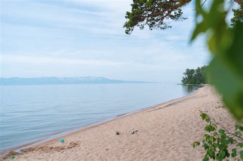 Premium Photo Picturesque View Of Lake Baikal Is A Rift Lake Located