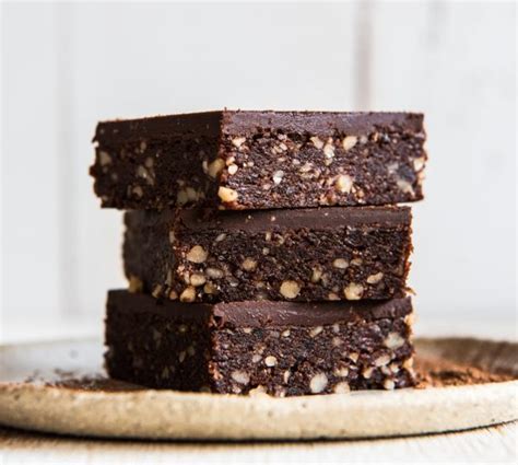 quick  easy chocolate brownie wholefood simply