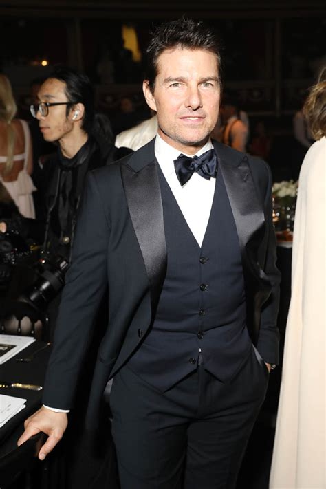 Tom Cruise Makes Rare Appearance At The Fashion Awards In London