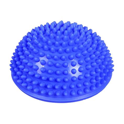 Inflatable Half Sphere Yoga Balls Massage Trainer Balancing Ball Blue
