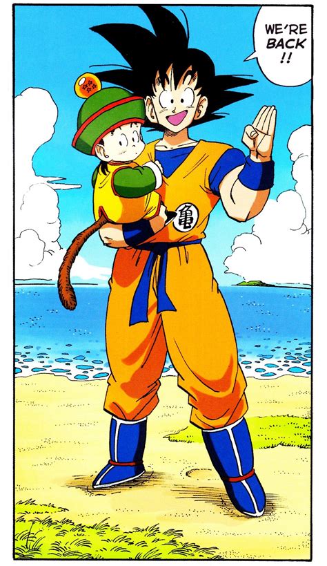 Goku And Gohan By Akira Toriyama Dragon Ball Z Dragon Ball Image Dragon