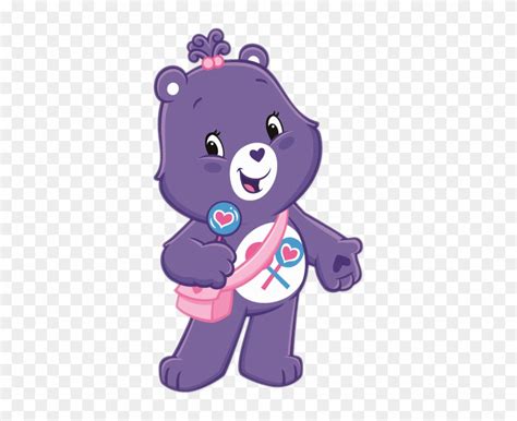 Care Bear Png Photo Purple Care Bear Cartoon Clipart 474362