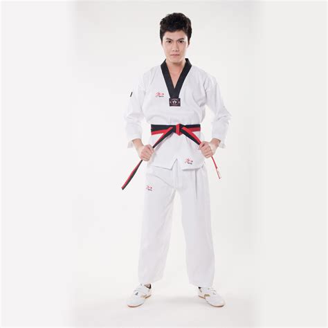 Martial Arts Costume Unisex Taekwondo Uniforms With Custom Logo China