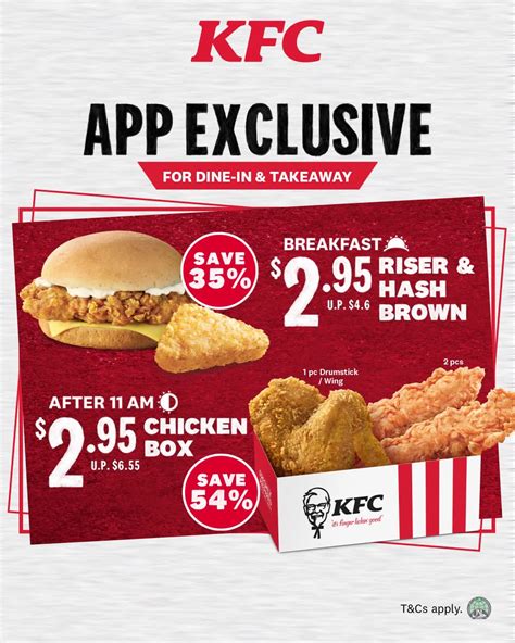Kfc App Exclusive Deals Nothing Over 3 With These New Kfc App Exclusive Deals Till 30 May