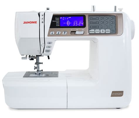 Janome 4120qdc T Available At All Moores Sewing Locations