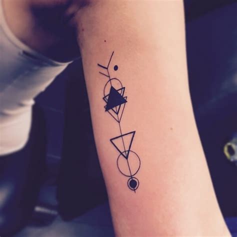 88 Incredibly Meaningful Geometric Tattoo Designs Border Tattoo