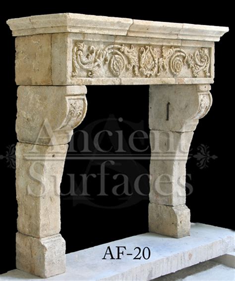 Antique fireplace mantels are born from beggining century to mid century era. Our One of a Kind Stone Collection of Antique Reclaimed ...