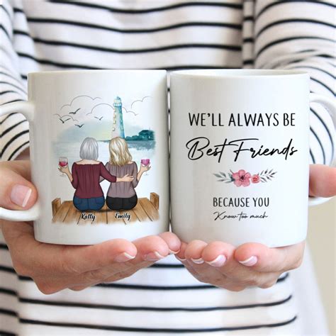Personalized Mug Up To 5 Women Well Always Be Best Friends