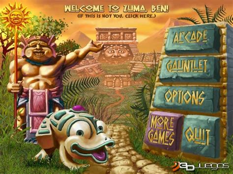 Make sure to clear the entire field of bugs as fast as you can, or your friends will fall into the bad bugs' lair. Imágenes de Zuma Deluxe - 3DJuegos