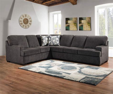 Lane Home Solutions Kasan Gray Sectional Big Lots In 2020 Living