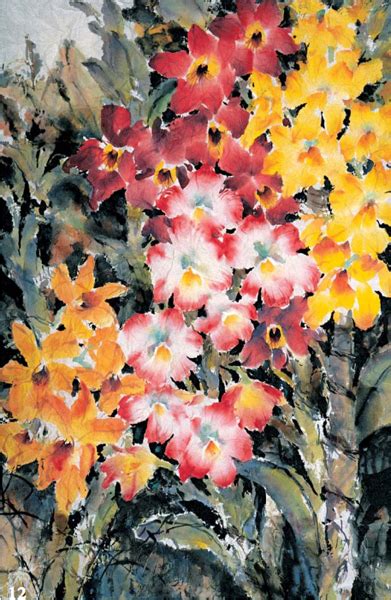 Chinese Watercolor Painting With Lian Quan Zhen