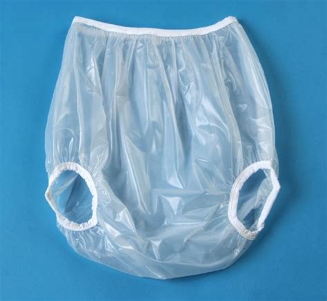 Adult Waterproof Plastic Pants Incontinence Size Large 36 To 40 Waist