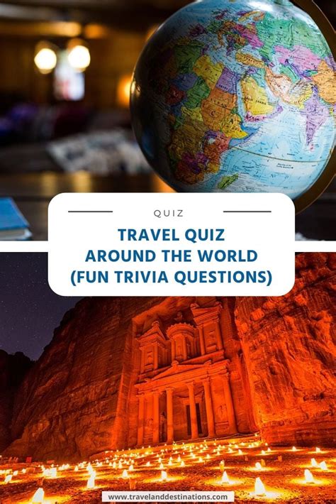 Travel Quiz Around The World 25 Trivia Questions Play Online Tad