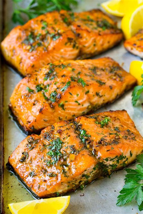 An easy and healthy dinner for any day of the week! Recipe For Salmon Fillets Oven - Learn how to make this ...