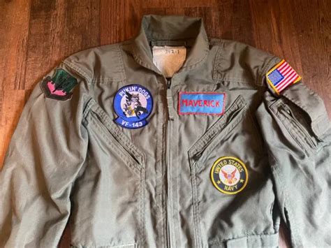 Top Gun Maverick Navy Pilot Flight Suit Costume Adult Smmed 38r 1