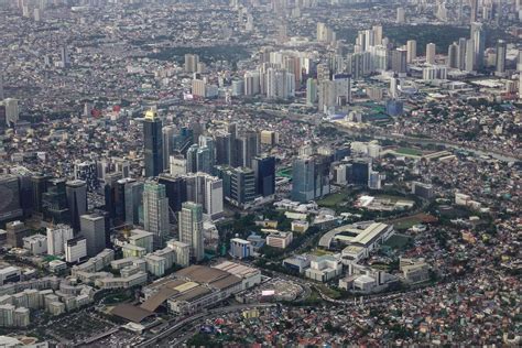 Aerial View Of Manila With Skyscrapers Manila Philippines Flickr