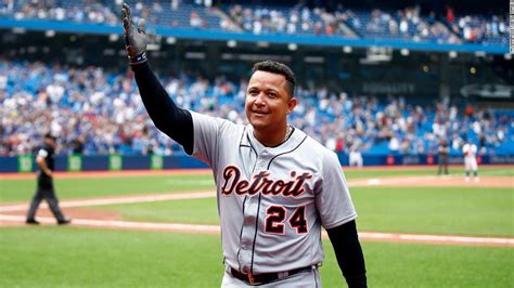 Miguel Cabrera Detroit Tigers First Baseman Becomes The 28th Player To