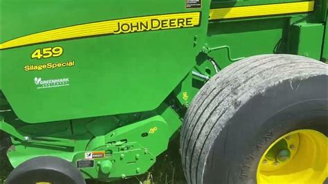 Jd Silage Special Round Baler Youtube