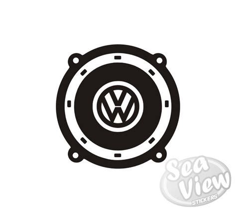 Volkswagen Speaker Sticker