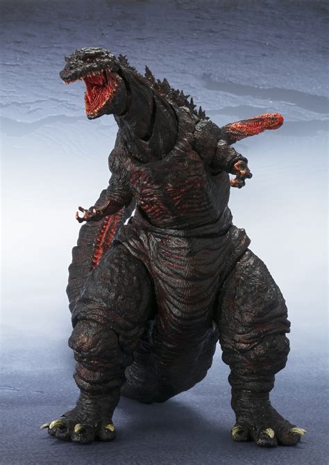 2017 godzilla 2017 monster planet godzilla gashapon capsule toy figure. S.H. MonsterArts Shin-Godzilla 2016 (Front view ...