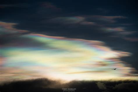 Polar Stratospheric Clouds Friday Photo 369 Lofoten Islands Norway