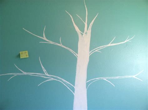 Just What I Squeeze In How To Paint A Tree Mural