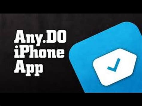 I love this app for organizing my personal and professional life. Any Do App Review and Tutorial - YouTube