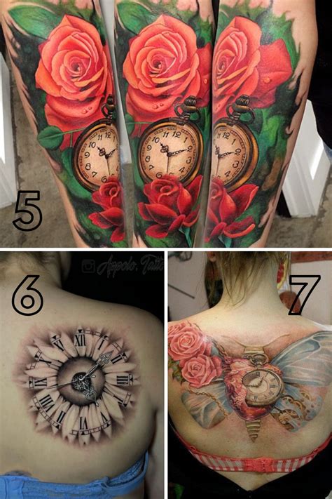 31 Crazy Artistic Clock Tattoo Ideas Tattoo Glee