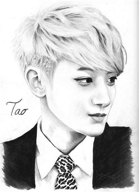 Tao Fan Art By Fallthrustardust On Deviantart Exo Fan Art Fan