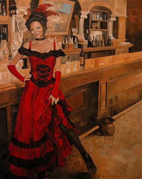 The Saloon At Johns Fancy T S Carson Saloon Girls Victorian Paintings A Midsummer Nights Dream