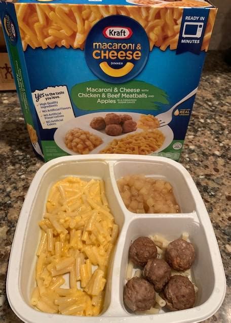 Kraft Macaroni Cheese Frozen Dinner With Breaded Chicken Nuggets Broccoli Oz Box Meijer Lupon