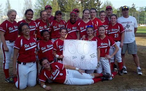 Orrville Red Rider Sports Blog Orrville Softball Clinches Occ Title