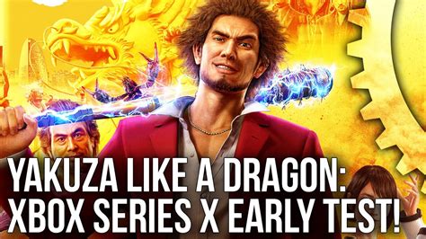 Yakuza Like A Dragon Xbox Series X Tested 60fps Returns To Console
