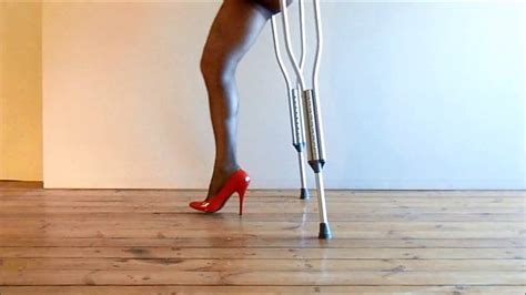 One Legged 6 Inch Heel Crutching Youtube