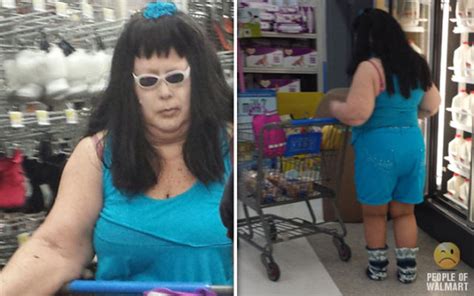 Walmart Really Does Attract The Weirdest People Around 50 Pics