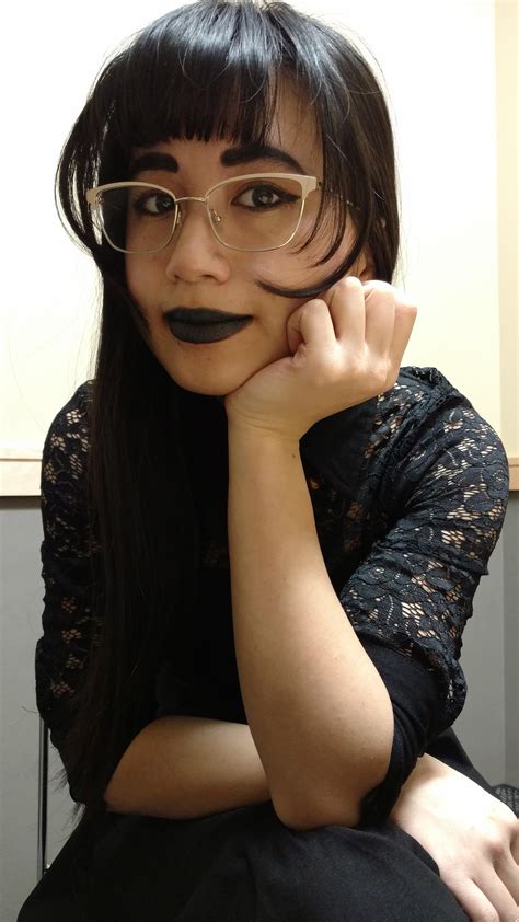 Goth Girl Gets Glasses Me Rglasses