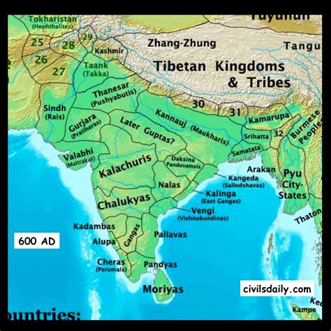 China was considered to be an empire, but the chinese would argue that it was not a matter of china subjugating other states. POST GUPTA ERA-DYNASTIES OF THE NORTHERN INDIA - Science ...