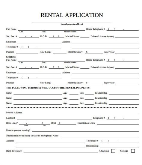 Pin By Codie Bryant On Awesome Buys Rental Application Apartment