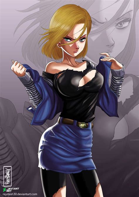 Android 18 Illustration By Raydash30 Anime Dragon Ball Super Dragon Ball Anime Dragon Ball