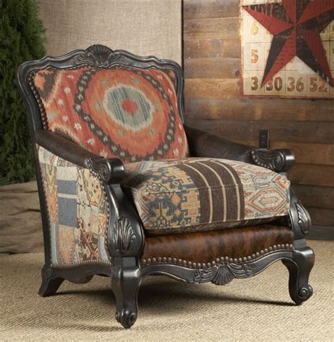 It makes absolute sense that smooth, thick leather armchairs (yes, even in the dining room) and vibrant rustic furniture. Western Living Room Furniture - Modern House